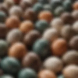 An illustration showcasing various cuckoo eggs alongside host bird eggs, highlighting differences in size and color.