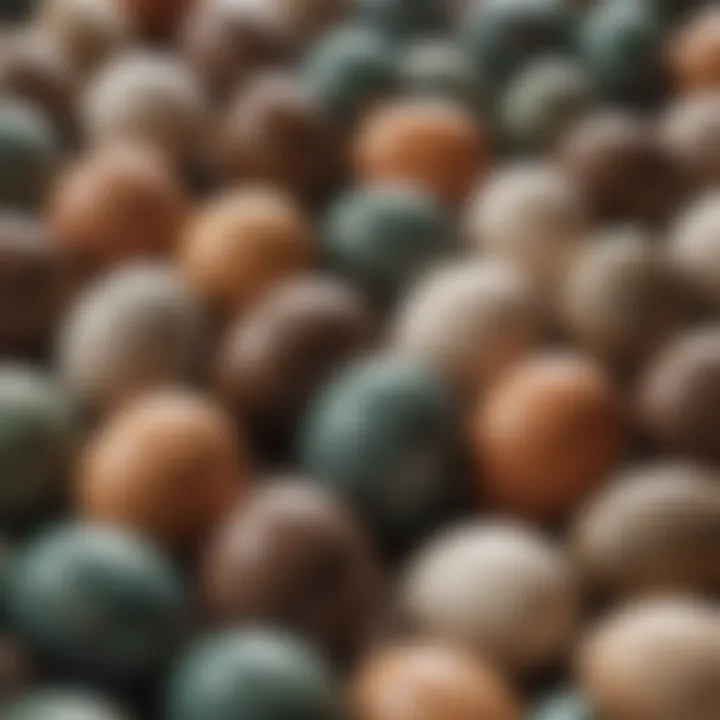 An illustration showcasing various cuckoo eggs alongside host bird eggs, highlighting differences in size and color.