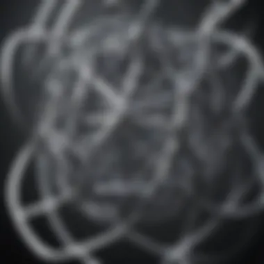 Atomic Arrangement in Metallic Lattices Representation of metallic lattice structure highlighting atomic arrangement