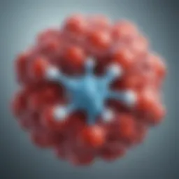 Illustration depicting the molecular structure of Dasatinib
