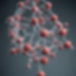 Illustration showing the molecular structure of Gonadotropin-Releasing Hormone.