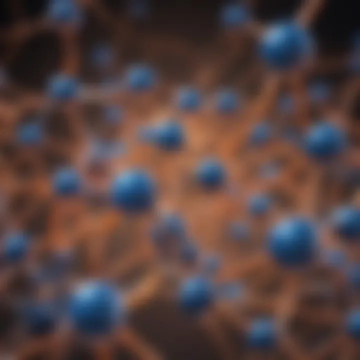 Illustration of neurotransmitter activity influenced by theanine