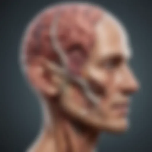 Illustration depicting the different types of meningeal tumors