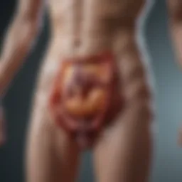 Diagram illustrating bladder anatomy and function