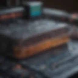 Detailed view of a CBC analyzer machine showcasing its technological components.