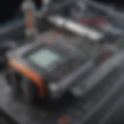 Illustration showing the operating principle of current leakage detectors with schematic representation.