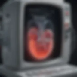 A close-up of a dialysis machine showcasing its intricate design and functionality.