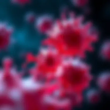 Estrogen Receptor Activity in Breast Cancer Illustration depicting estrogen receptor activity in breast cancer cells