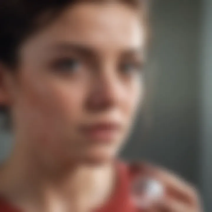 A visual representation of the social implications faced by families impacted by hemophilia.