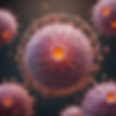 Hormone Action Mechanisms in Tumor Cells Diagram illustrating the mechanisms of hormone action in tumor cells