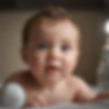 Albuterol Treatment for Infants Infant receiving albuterol treatment
