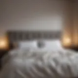 A serene bedroom setting designed for optimal sleep during recovery.