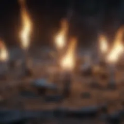 Illustration of methane emissions sources