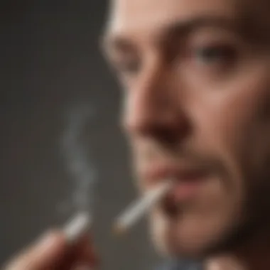 Infographic on prevention strategies for smoking-related diseases