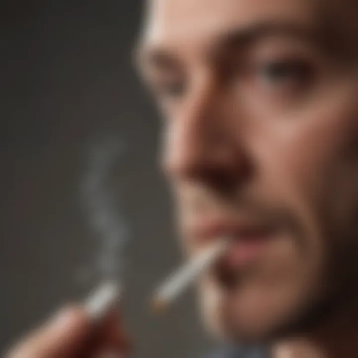 Infographic on prevention strategies for smoking-related diseases