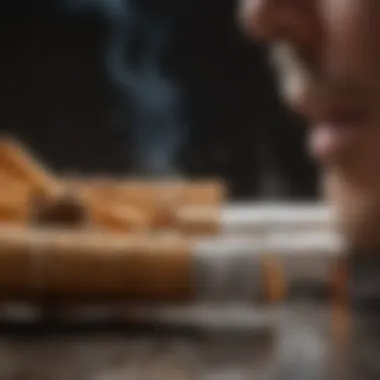 Graphical representation of tobacco use statistics