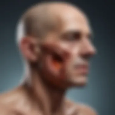 Visual representation of the affected side of the body in spastic hemiparesis