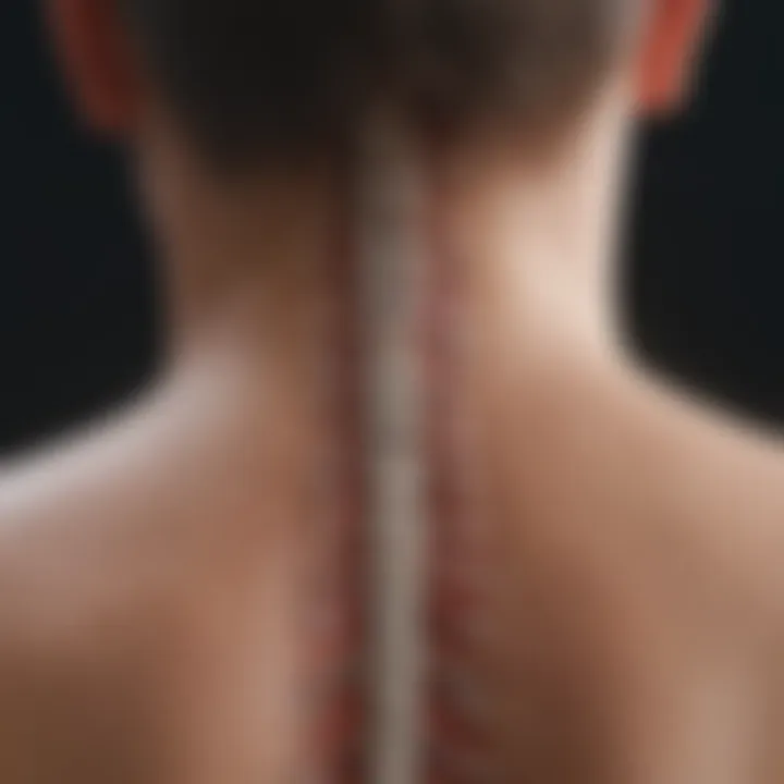Chart presenting treatment options for spinal cord neoplasms