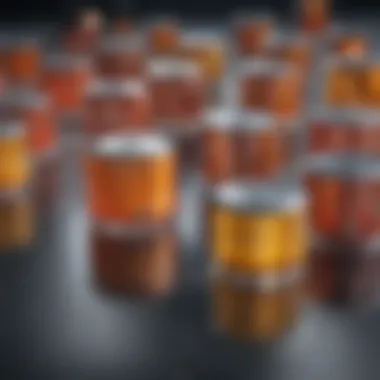 Chemistry Behind Solid-State Batteries An illustration depicting the chemical reaction within a solid-state battery, highlighting its efficiency.