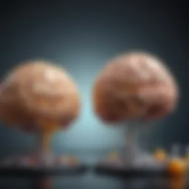 Neurotransmitters and Appetite Regulation Illustration of neurotransmitters affecting appetite regulation